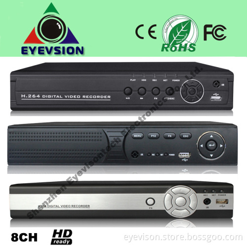 8CH H. 264 D1 Security DVR (EV-8208HD)